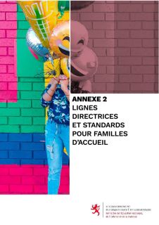 Lignes directrices et standards pour les familles d'accueil