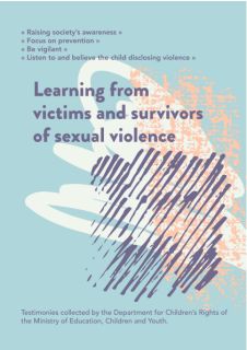 Learning from  victims and survivors  of sexual violence