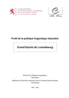 Profil de la politique lingustique éducative