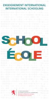 Enseignement international - International schooling (flyer)