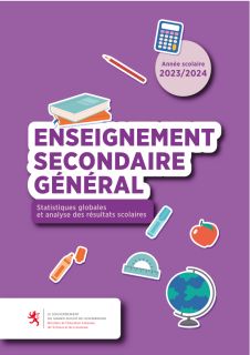 Enseignement secondaire général : Statistiques globales et analyse des résultats scolaires 2023/2024