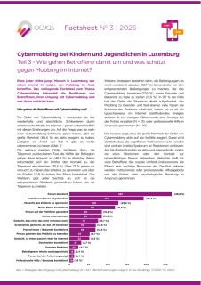 Factsheet Cybermobbing - Teil 3