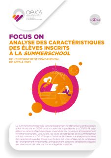 Focus On – Analyse der Merkmale der in der Summerschool angemeldeten Schülerinnen und Schüler