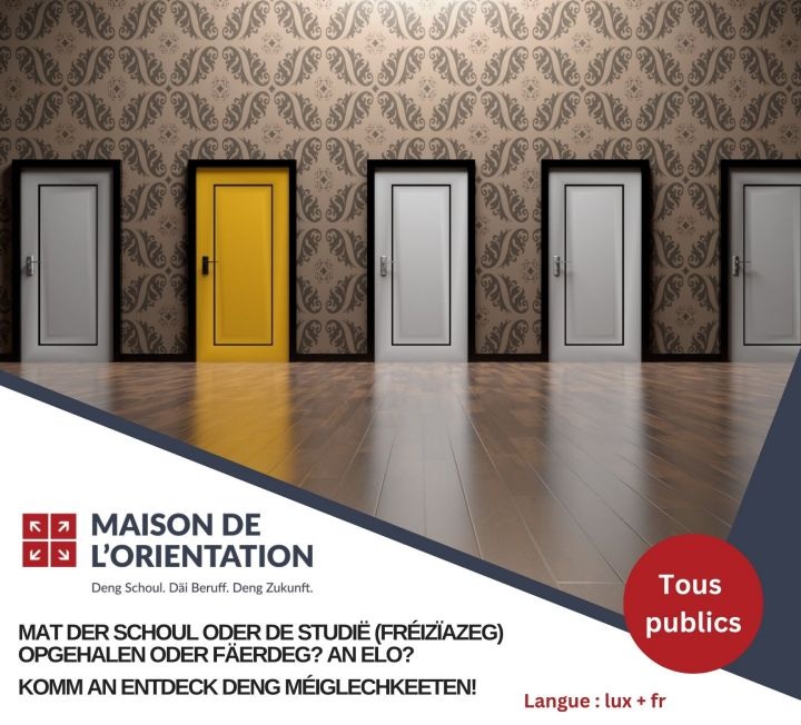Séance d'information : Tu as arrêté ou fini l’école, les études, tu n’as pas encore d’emploi... que faire ?
