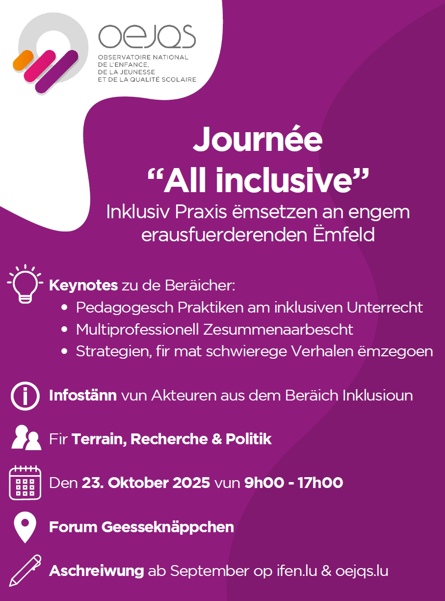 Journée « All inclusive » 2025