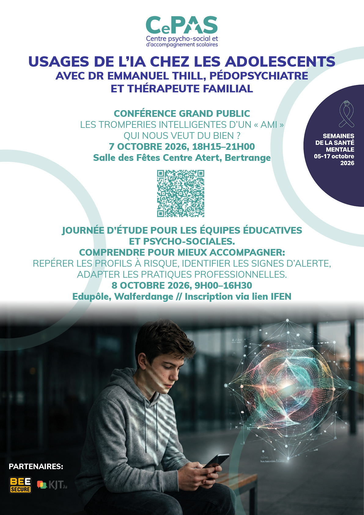 Conférence sur les usages de l’IA chez les adolescents