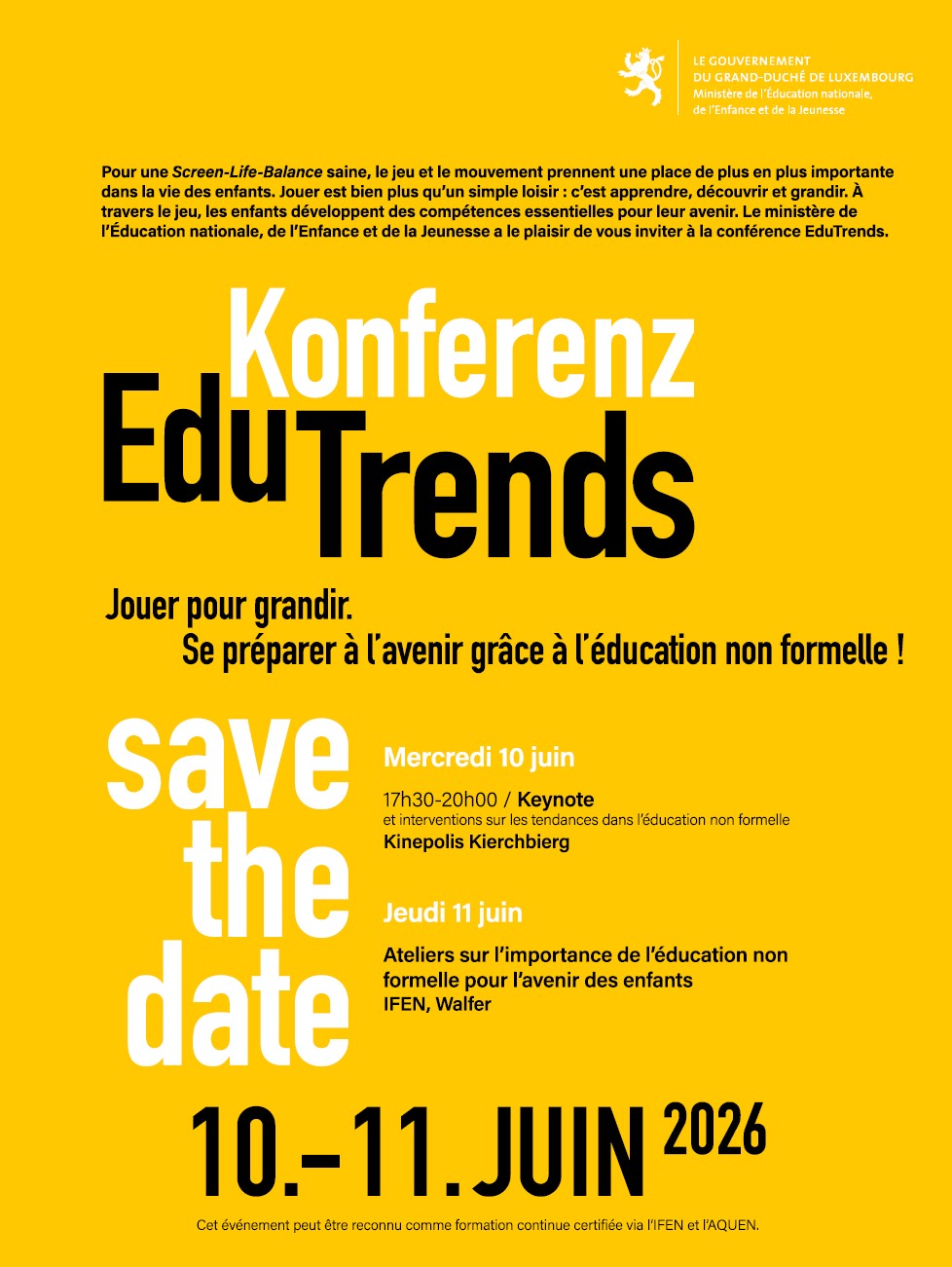 Conférence EduTrends 2026