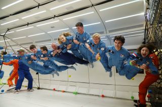Les jeunes gagnants du concours « astronaute d’un jour » ont effectué le premier vol zéro gravité au départ du Luxembourg