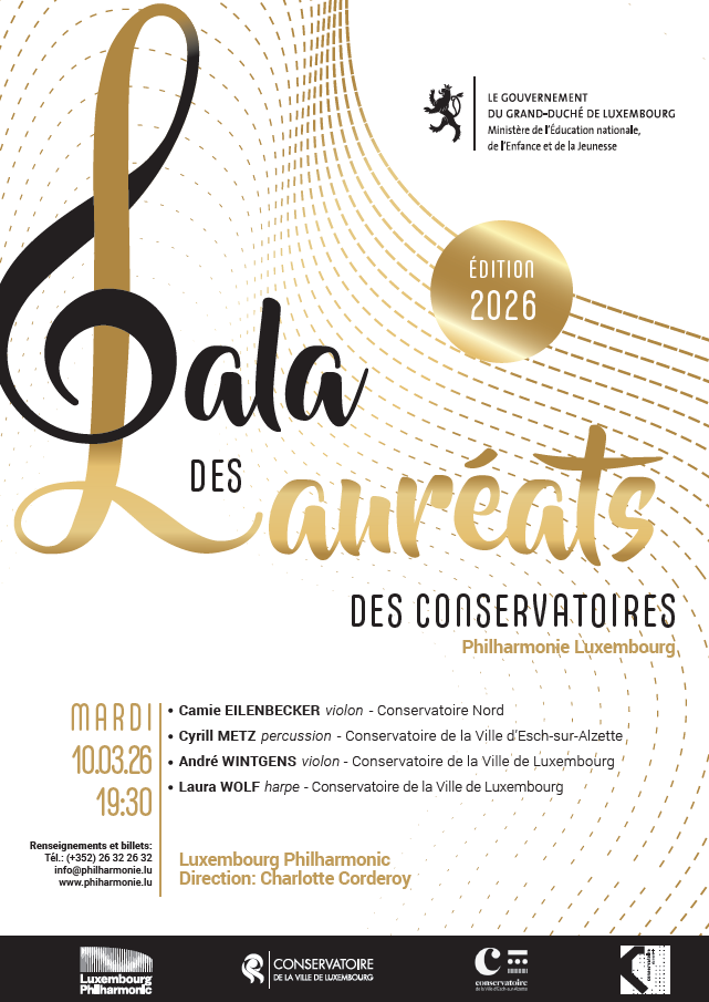 Gala des lauréats des conservatoires 2026