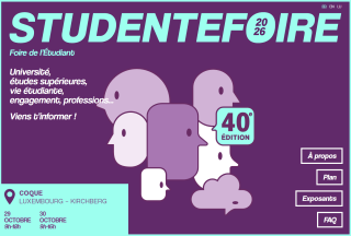 « Sief Educatioun! Däin Job fir d’Zukunft. » : le ministère de l’Éducation nationale, de l’Enfance et de la Jeunesse à la Foire de l’étudiant 2026