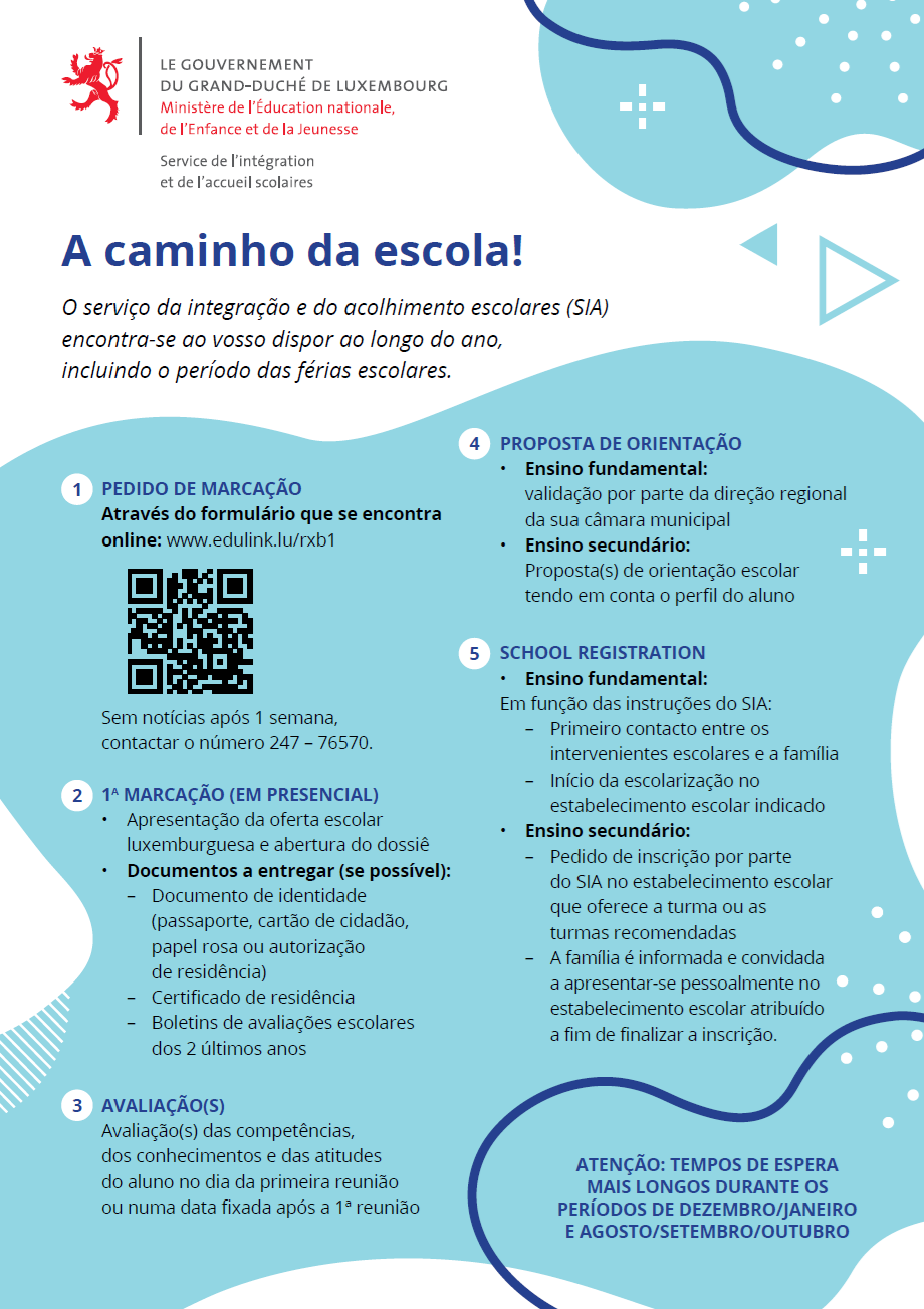 A caminho do escola!