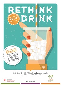 petite Affiche Quinzaine Rethink your drink