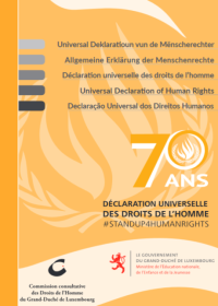 70e anniversaire de la Déclaration universelle des droits de l'homme
